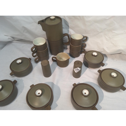 176 - Part Denby Dinner Service