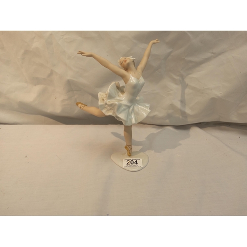 204 - Wallendorf German Ballerina Figurine