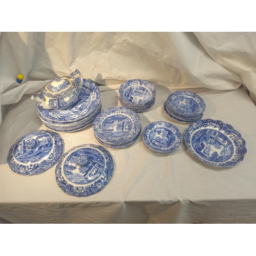 213 - Lot of Copeland Spode Blue and White