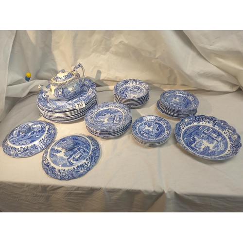 213 - Lot of Copeland Spode Blue and White