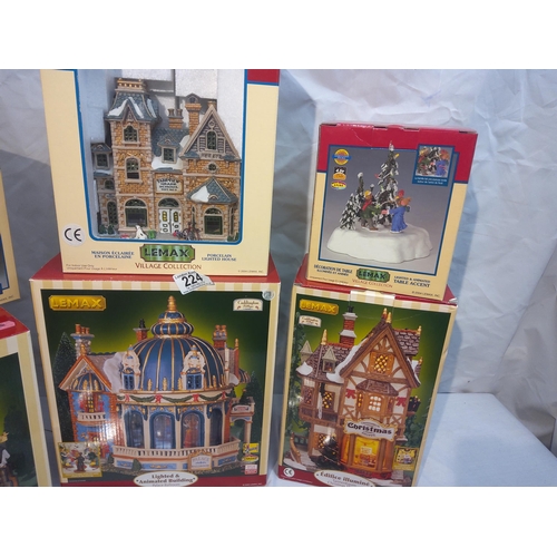 224 - Lot of Mint and Boxed Lemax Christmas Items