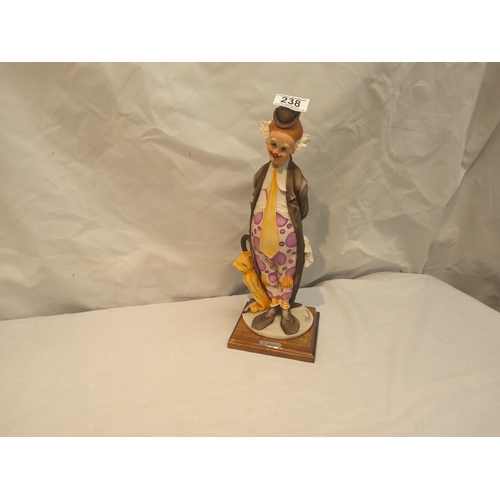 238 - G.Armani Florence Capodimonte Porcelain Figurine