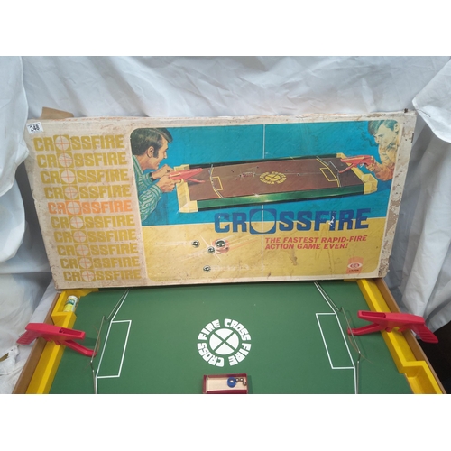 248 - Vintage Boxed Crossfire Game