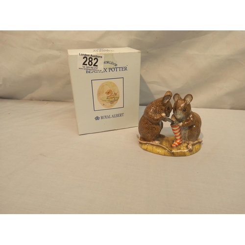 282 - Boxed Beatrix Potter Royal Albert 