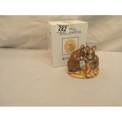 282 - Boxed Beatrix Potter Royal Albert 