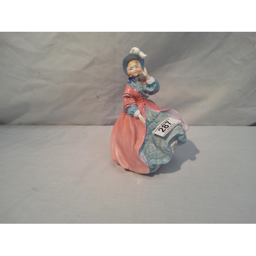 287 - Royal Doulton Spring Morning Figurine HN1922