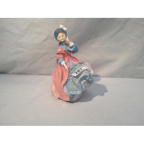 287 - Royal Doulton Spring Morning Figurine HN1922