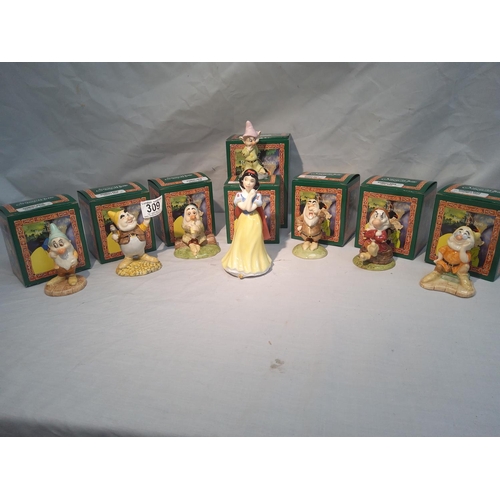 309 - New and Boxed Set-Royal Doulton Snow White and the Seven Dwarfs