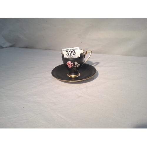 329 - German Cup and Saucer