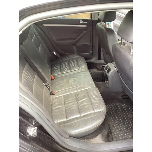 1 - Black VOLKSWAGEN Jetta 2007. 137,180 Miles. MOT JUNE 2023. Leather Interior, Good Spec. Automatic. D... 