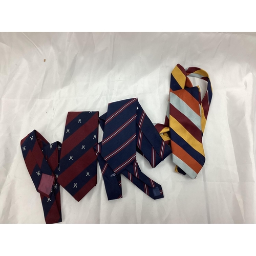 711 - Lot of Military Ties