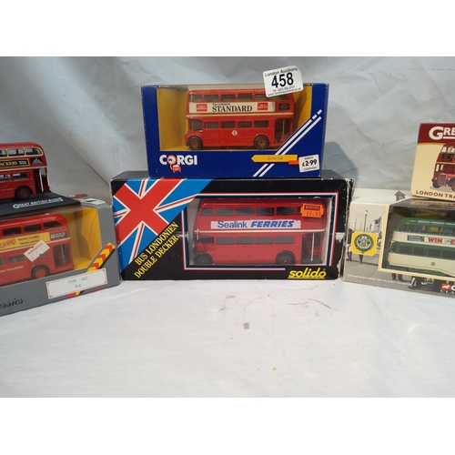 458 - Good Lot of Mint and Boxed Corgi Diecast Busses