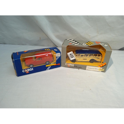 459 - Corgi Royal Mail Van and a Corgi Bedford Truck