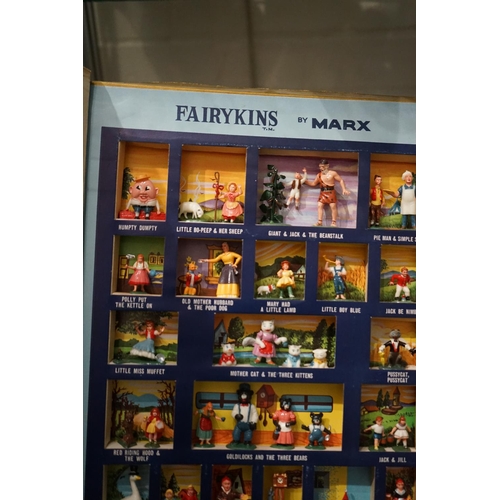 31 - Fairykins by Marx Walt Disney Containing 21 Figures