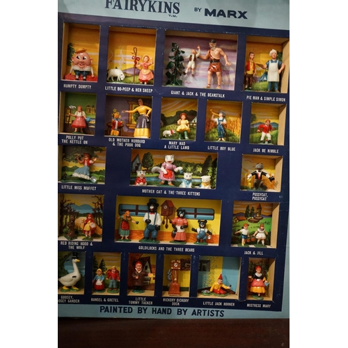 31 - Fairykins by Marx Walt Disney Containing 21 Figures