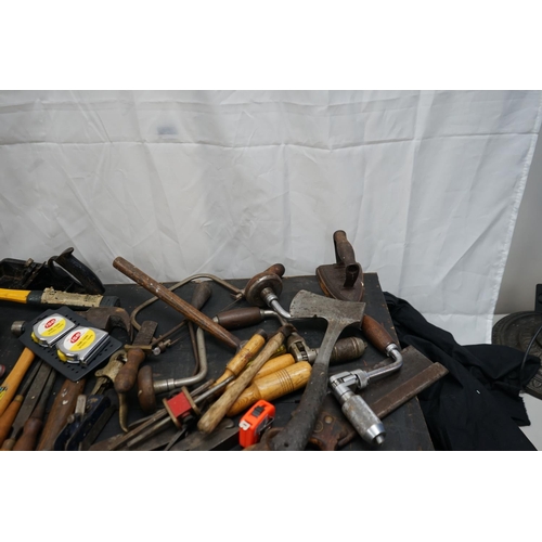 623 - Crate of Various Good Quality Vintage Tools