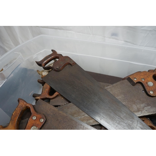 625 - Good Lot of Vintage Saws