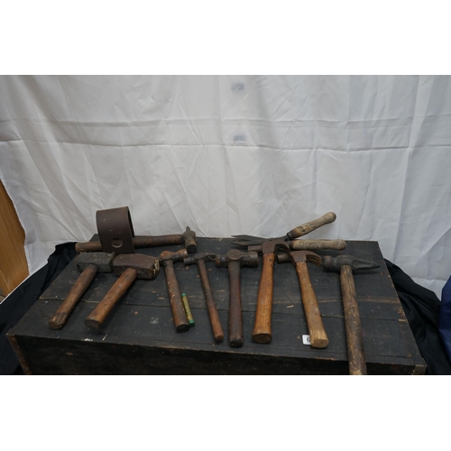 626 - Good Lot of Vintage Hammers