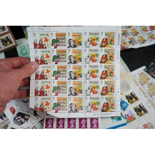 688 - Good Lot of Mint / Unused Stamps to Include 520 First Class Stamps Including Full Sheets. Including ... 