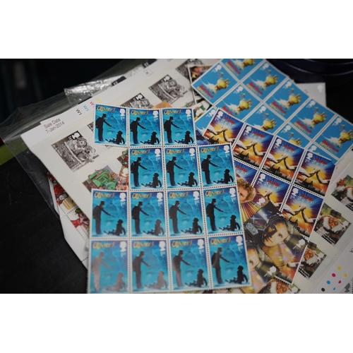 688 - Good Lot of Mint / Unused Stamps to Include 520 First Class Stamps Including Full Sheets. Including ... 