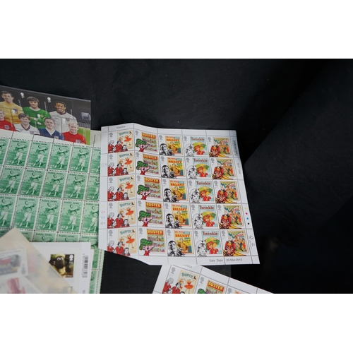 688 - Good Lot of Mint / Unused Stamps to Include 520 First Class Stamps Including Full Sheets. Including ... 