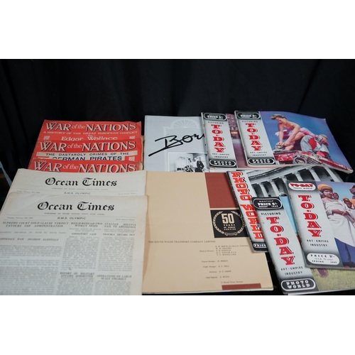 690 - Good lot of Ephemera Including Newspapers etc