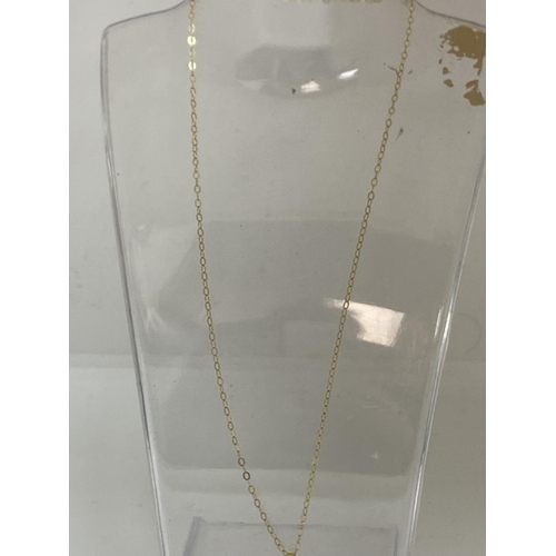 20 - 18K Gold Brian de Staic Clonfert Pendant on 40cm 18k Gold Chain