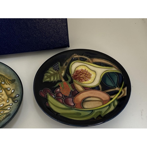 88D - 2 Moorcroft 12cm Plates