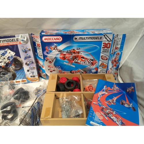 516 - 2 Boxed Meccano Sets