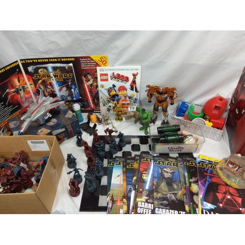 519 - Lot of Various Toys etc incl. Star Wars