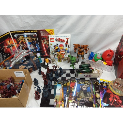 519 - Lot of Various Toys etc incl. Star Wars