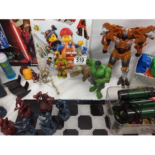 519 - Lot of Various Toys etc incl. Star Wars