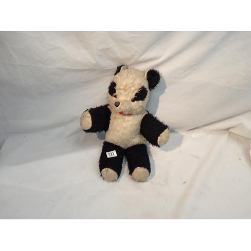 523 - Vintage Panda Soft Toy