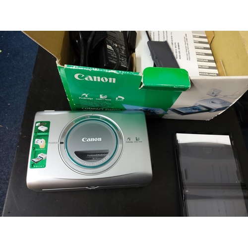 527 - Sony Car Radio and a Canon Photo Printer