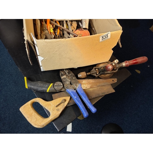 535 - Lot of Tools