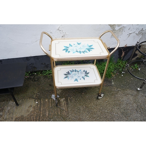 766 - Vintage Cocktail Trolley