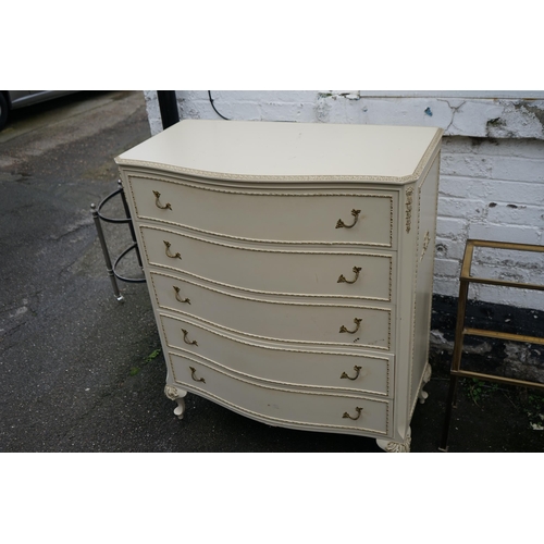 787 - Vintage French Style Chest of Drawers