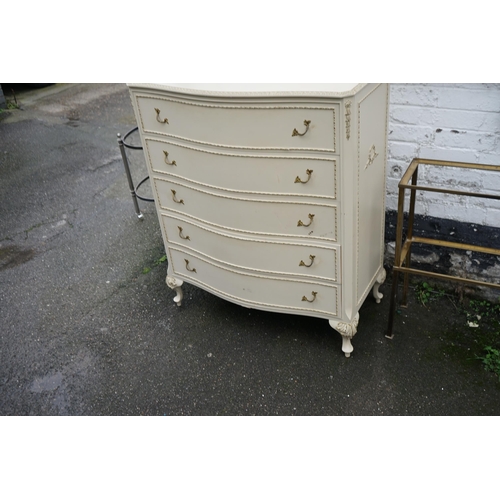 787 - Vintage French Style Chest of Drawers