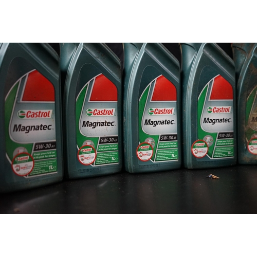 796 - Lot of New Castrol 5w-30 Oil 8x 1 Litre Bottles