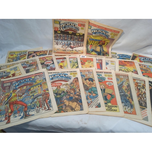 650 - Lot of Vintage 2000AD Comics