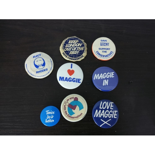 48 - Vintage Conservative Party Badges