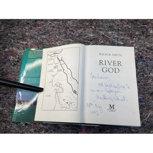 123 - River God-Wilbur Smith Signed First Edition