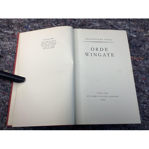 127 - Orde Wingate by Christopher Sykes First Edition