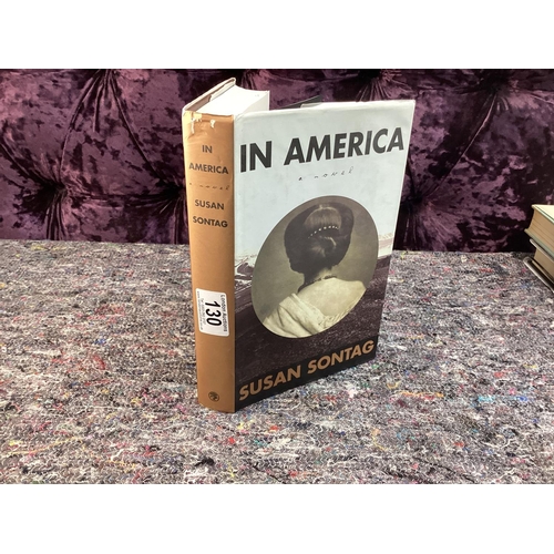 130 - In America Susan Sontag First Edition