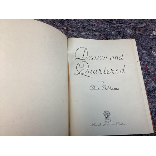 140 - Drawn and Quartered-Chas Adams 1943 First UK Edition