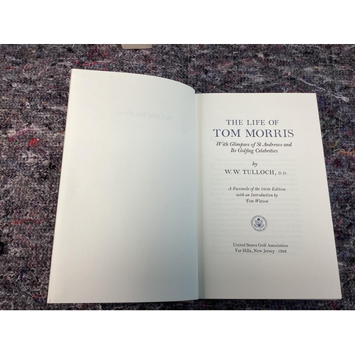153 - The Life of Tom Morris WW Tulloch-A Facsimile of the 1908 Edition