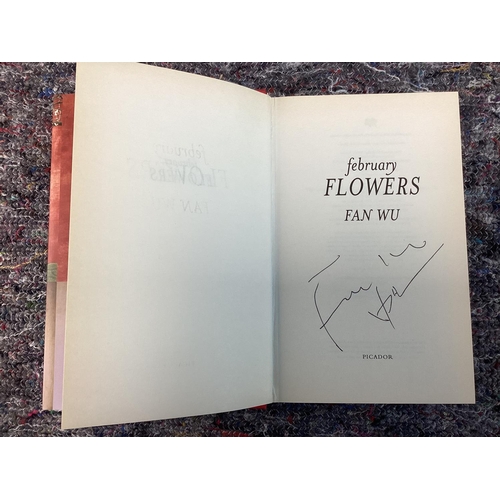 154 - February Flowers Fan Wu-Signed First Edition