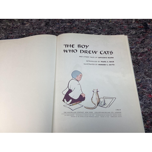 189 - The Boy Who Drew Cats Lafcadio Hearn First Edition 1963