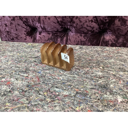 54 - Carlton ware Hovis Toast Rack