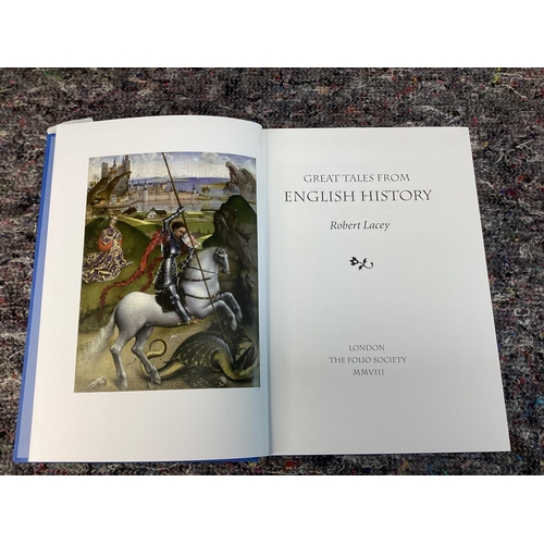 82 - Folio Society-Great Tales from English History-Robert Lacey